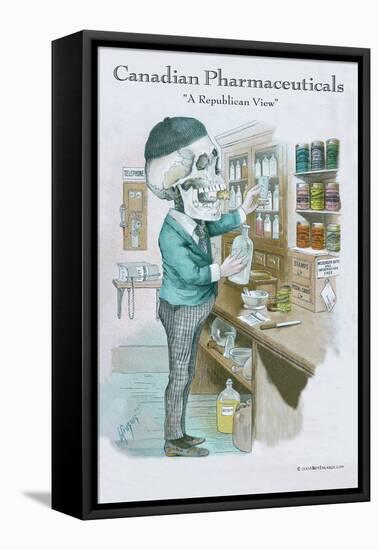 Canadian Pharmaceuticals-Wilbur Pierce-Framed Stretched Canvas