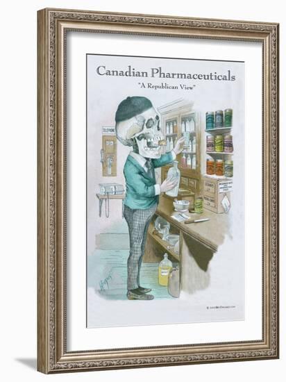 Canadian Pharmaceuticals-Wilbur Pierce-Framed Art Print
