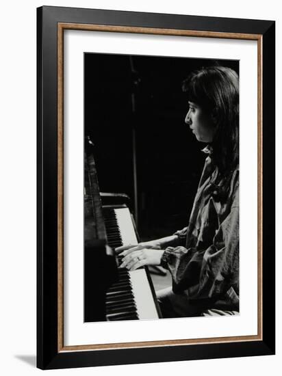 Canadian Pianist Renee Rosnes Playing at the Hertfordshire Jazz Festival, St Albans, 1993-Denis Williams-Framed Photographic Print