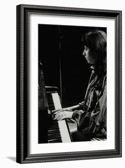 Canadian Pianist Renee Rosnes Playing at the Hertfordshire Jazz Festival, St Albans, 1993-Denis Williams-Framed Photographic Print