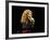 Canadian Pop Music Star Celine Dion Singing Into Microphone During "Hirshfeld Drawing" Function-Dave Allocca-Framed Premium Photographic Print