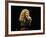 Canadian Pop Music Star Celine Dion Singing Into Microphone During "Hirshfeld Drawing" Function-Dave Allocca-Framed Premium Photographic Print