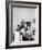 Canadian Prime Minister Pierre Trudeau with His Wife and Children at Home-Alfred Eisenstaedt-Framed Photographic Print