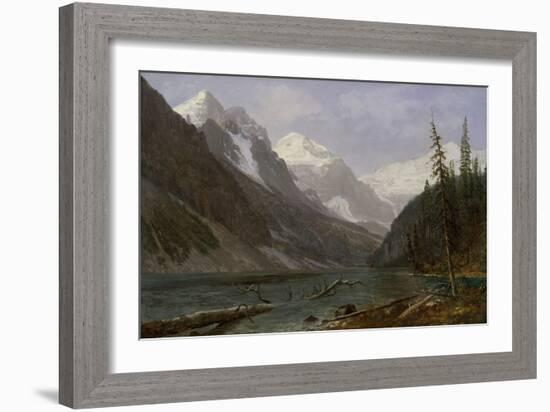 Canadian Rockies , c.1889-Albert Bierstadt-Framed Giclee Print