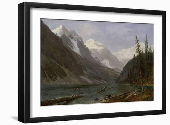 Canadian Rockies , c.1889-Albert Bierstadt-Framed Giclee Print