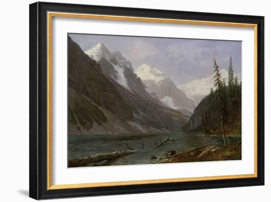 Canadian Rockies , c.1889-Albert Bierstadt-Framed Giclee Print