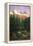 Canadian Rockies-Albert Bierstadt-Framed Stretched Canvas