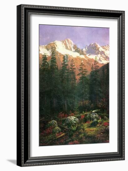 Canadian Rockies-Albert Bierstadt-Framed Art Print