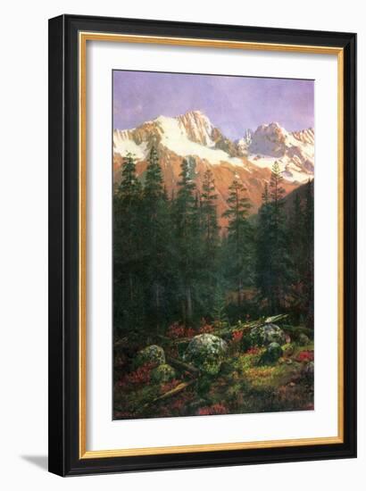 Canadian Rockies-Albert Bierstadt-Framed Art Print