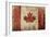 Canadian Rustic Flag-Jace Grey-Framed Art Print