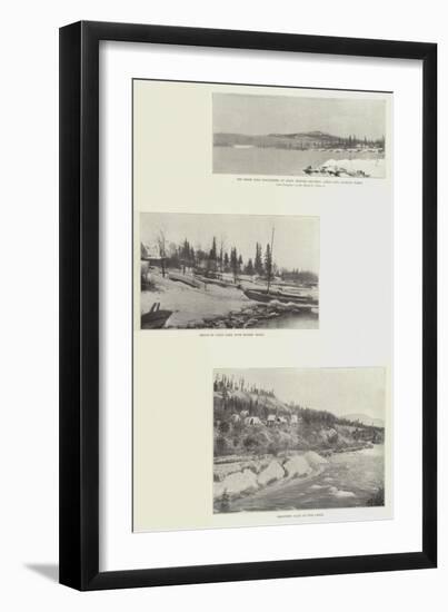 Canadian Scenes-null-Framed Giclee Print