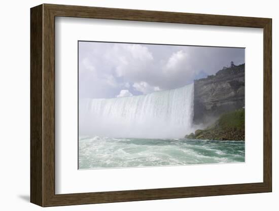 Canadian Side Scenic View of the Waterfalls, Niagara Falls, Ontario, Canada-Cindy Miller Hopkins-Framed Photographic Print