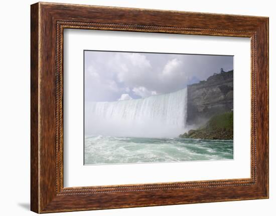 Canadian Side Scenic View of the Waterfalls, Niagara Falls, Ontario, Canada-Cindy Miller Hopkins-Framed Photographic Print