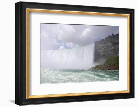 Canadian Side Scenic View of the Waterfalls, Niagara Falls, Ontario, Canada-Cindy Miller Hopkins-Framed Photographic Print