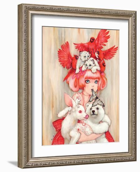 Canadian Tiger-Camilla D'Errico-Framed Art Print