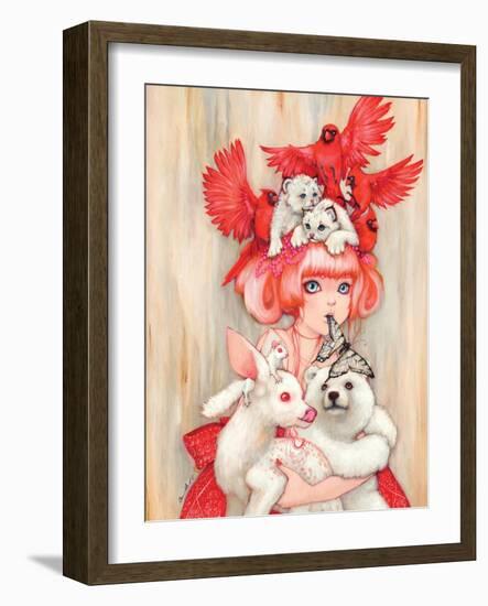 Canadian Tiger-Camilla D'Errico-Framed Art Print