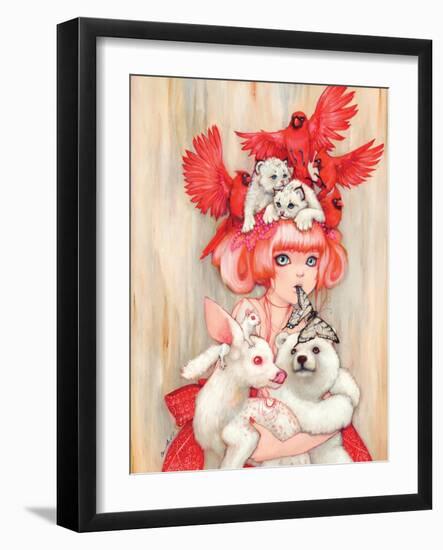 Canadian Tiger-Camilla D'Errico-Framed Art Print