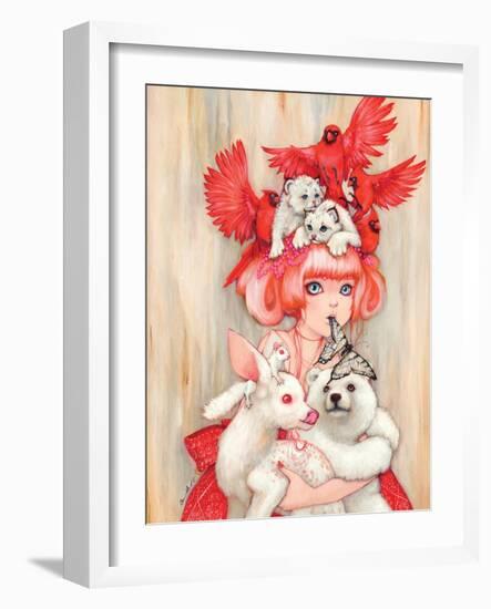 Canadian Tiger-Camilla D'Errico-Framed Art Print