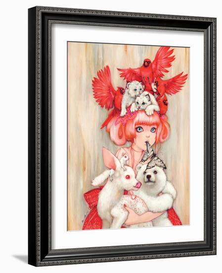 Canadian Tiger-Camilla D'Errico-Framed Art Print