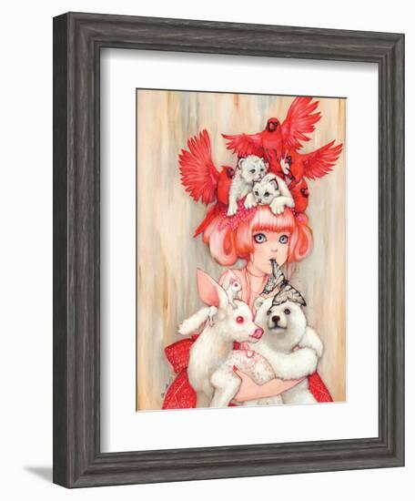 Canadian Tiger-Camilla D'Errico-Framed Art Print