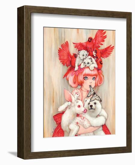 Canadian Tiger-Camilla D'Errico-Framed Art Print