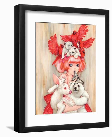 Canadian Tiger-Camilla D'Errico-Framed Art Print