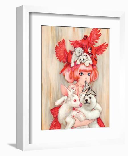 Canadian Tiger-Camilla D'Errico-Framed Art Print