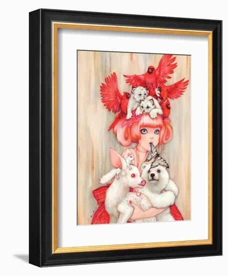 Canadian Tiger-Camilla D'Errico-Framed Art Print