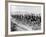 Canadian Troops Marching During Drills at Valcartier Camp after the Outbreak of World War I-null-Framed Photographic Print