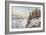 Canadian Winter Scene-Currier & Ives-Framed Giclee Print