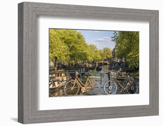 Canal, Amsterdam, Holland, Netherlands-Peter Adams-Framed Photographic Print