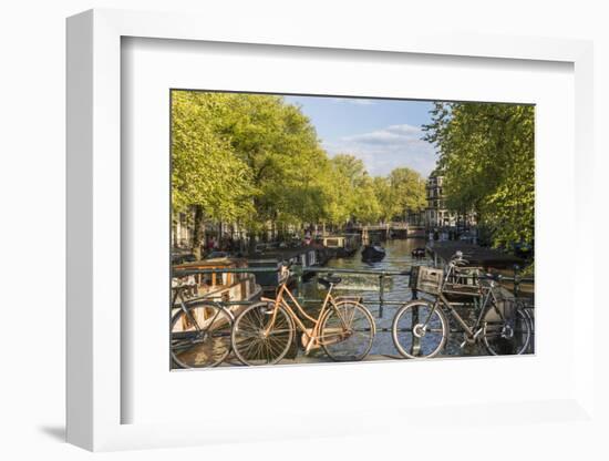 Canal, Amsterdam, Holland, Netherlands-Peter Adams-Framed Photographic Print