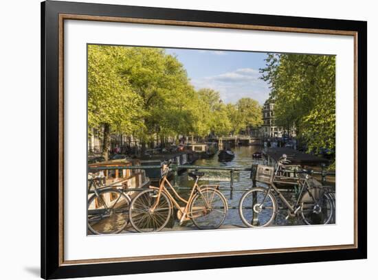 Canal, Amsterdam, Holland, Netherlands-Peter Adams-Framed Photographic Print