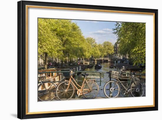 Canal, Amsterdam, Holland, Netherlands-Peter Adams-Framed Photographic Print