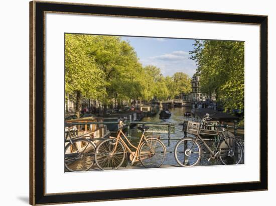 Canal, Amsterdam, Holland, Netherlands-Peter Adams-Framed Photographic Print