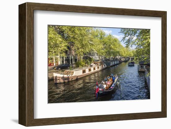 Canal, Amsterdam, Holland, Netherlands-Peter Adams-Framed Photographic Print