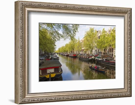 Canal, Amsterdam, Holland, Netherlands-Peter Adams-Framed Photographic Print