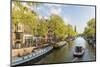 Canal, Amsterdam, Holland, Netherlands-Peter Adams-Mounted Photographic Print