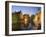 Canal and Belfry Tower in the Evening, Bruges, Belgium, Europe-Martin Child-Framed Photographic Print