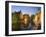 Canal and Belfry Tower in the Evening, Bruges, Belgium, Europe-Martin Child-Framed Photographic Print