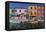 Canal and colourful facade, Burano, Veneto, Italy, Europe-Frank Fell-Framed Premier Image Canvas