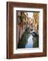 Canal and houses, Venice, Veneto, Italy-Russ Bishop-Framed Photographic Print