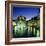 Canal and Palais De L`Ile at Dusk, Annecy, Lake Annecy, Rhone Alpes, France, Europe-Stuart Black-Framed Photographic Print