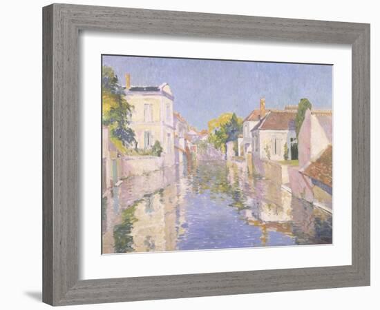 Canal at Burano, Venice-Paul Mathieu-Framed Giclee Print