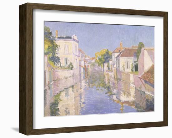 Canal at Burano, Venice-Paul Mathieu-Framed Giclee Print