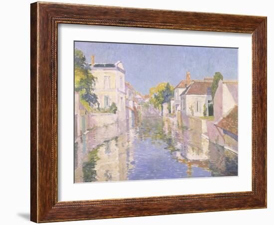 Canal at Burano, Venice-Paul Mathieu-Framed Giclee Print