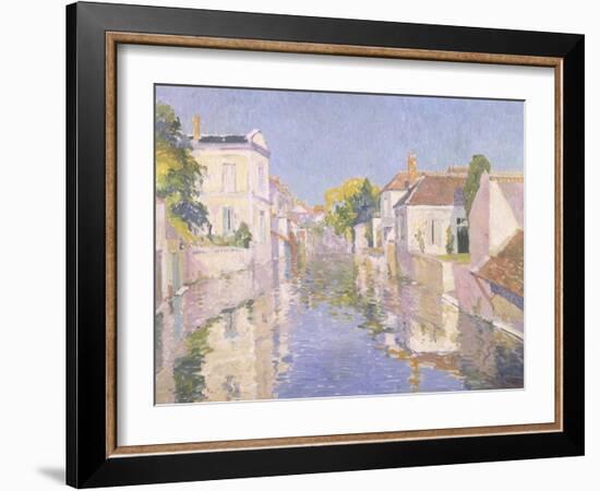 Canal at Burano, Venice-Paul Mathieu-Framed Giclee Print