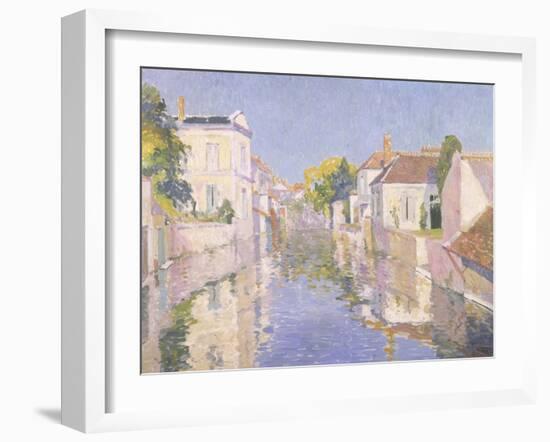 Canal at Burano, Venice-Paul Mathieu-Framed Giclee Print