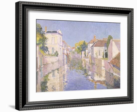 Canal at Burano, Venice-Paul Mathieu-Framed Giclee Print