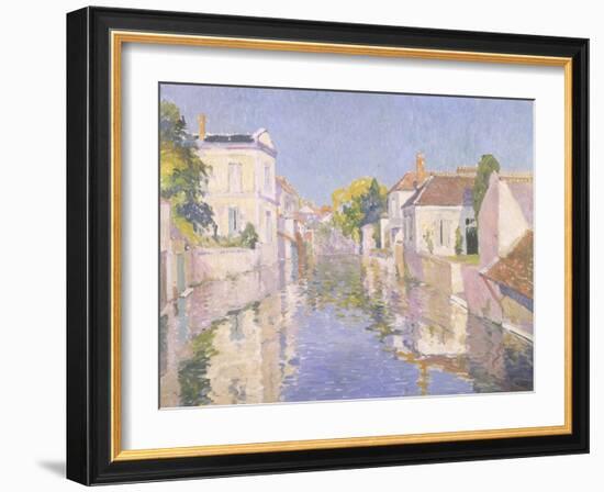 Canal at Burano, Venice-Paul Mathieu-Framed Giclee Print